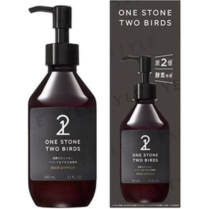 ONE STONE TWO BIRDS - Bubble Face Wash Black Premium 150ml