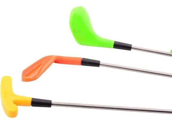 Golfset met 3 verlengbare clubs metaal Spellen voor buiten