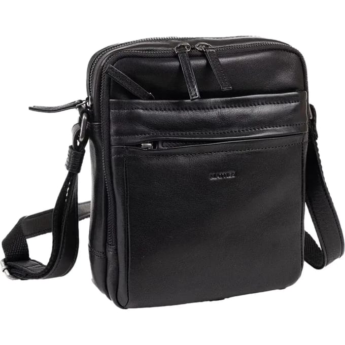 Echte leren schoudertas Matties Bags