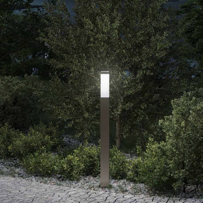 vidaXL Bolderverlichting 80 cm RVS IP44