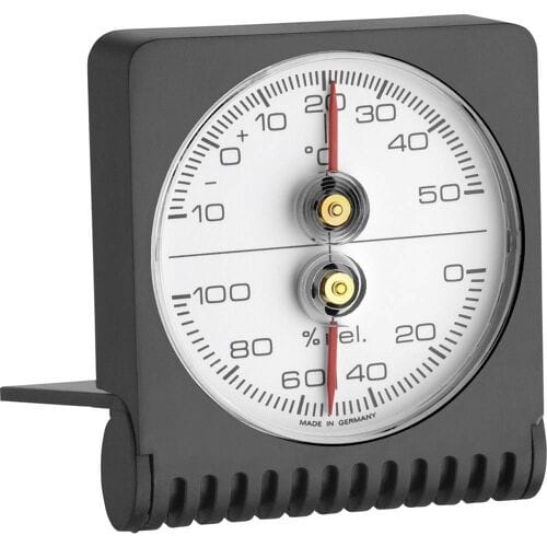 TFA Dostmann 7601 7601 Thermo- en hygrometer Zwart