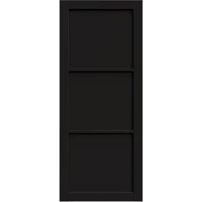 Sencys Binnendeur Industrial 3 Panelen Stomp 83x201,5 Cm