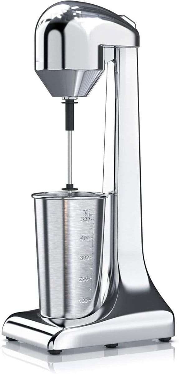 ApexArte® Milkshake Machine - Smoothie Maker - Beker - Zilver