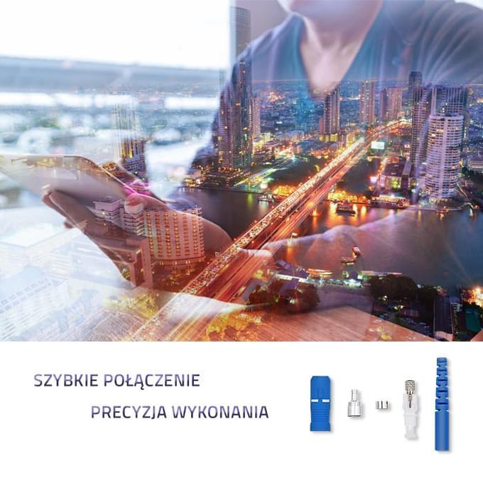 Qoltec glasvezelconnectoren SC/PC |   Singlemode |   2,0 mm |   Montagekit |   200 pc's
