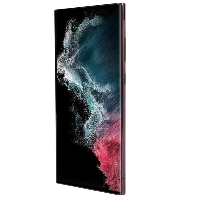 Remplacement d'écran LCD pour téléphone Galaxy S22 Ultra Assemblage d'écran LCD avec écran tactile numériseur Remplacement avec rouge