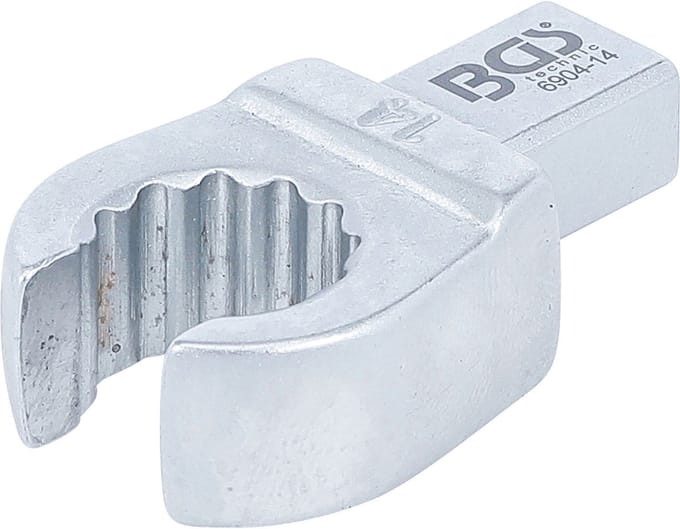 BGS opsteekringsteeksleutel open 14 mm opname 9 x 12 mm - 6904-14