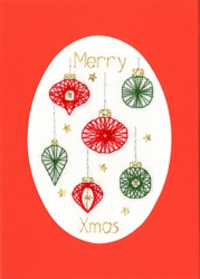 Borduurpakket Bothy Threads Kerst  Nr XMAS 44