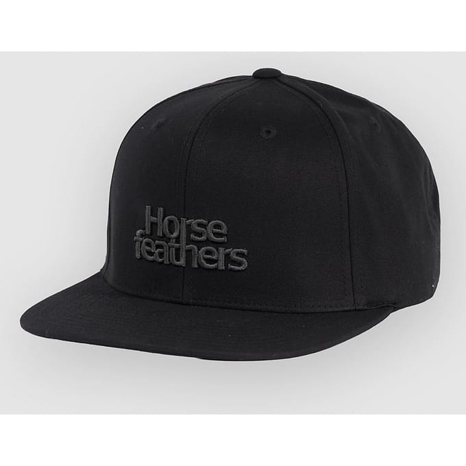 Horsefeathers Sammy-pet (geheel zwart) - UNI