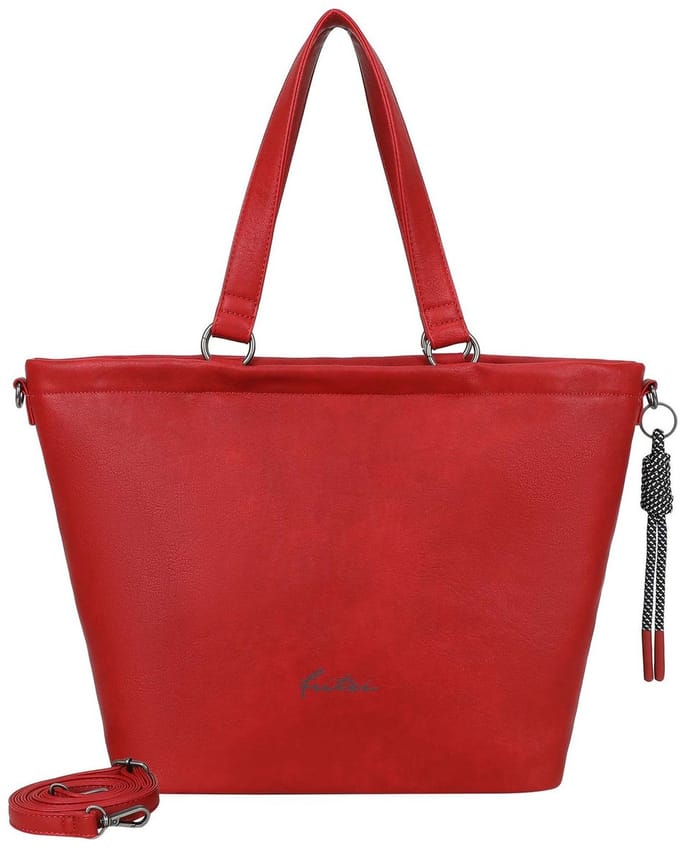 Fritzi aus Preußen shopper schoudertas Lou Shopper Red donkerrood