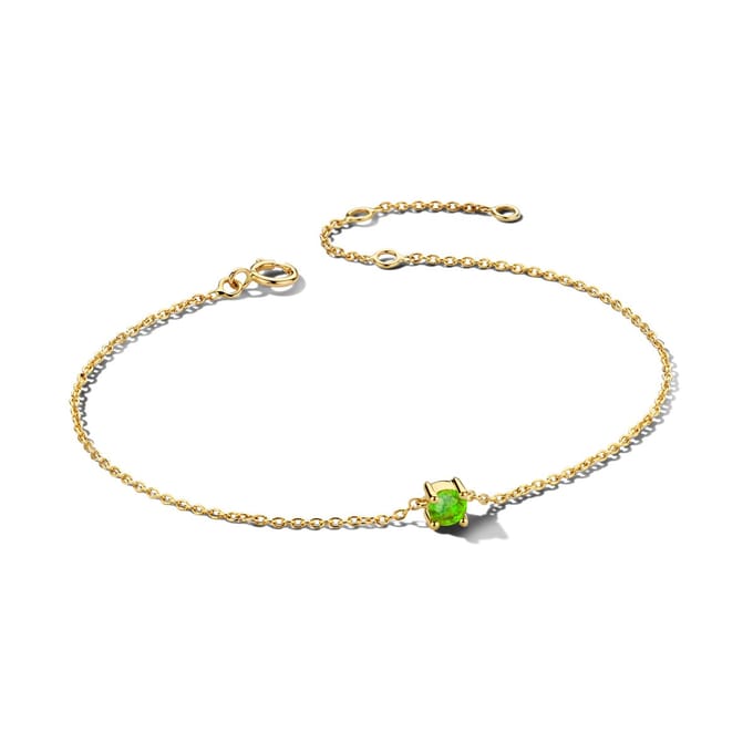 Armband Met Geboortesteen 15,5 - 17 - 18,5 Cm