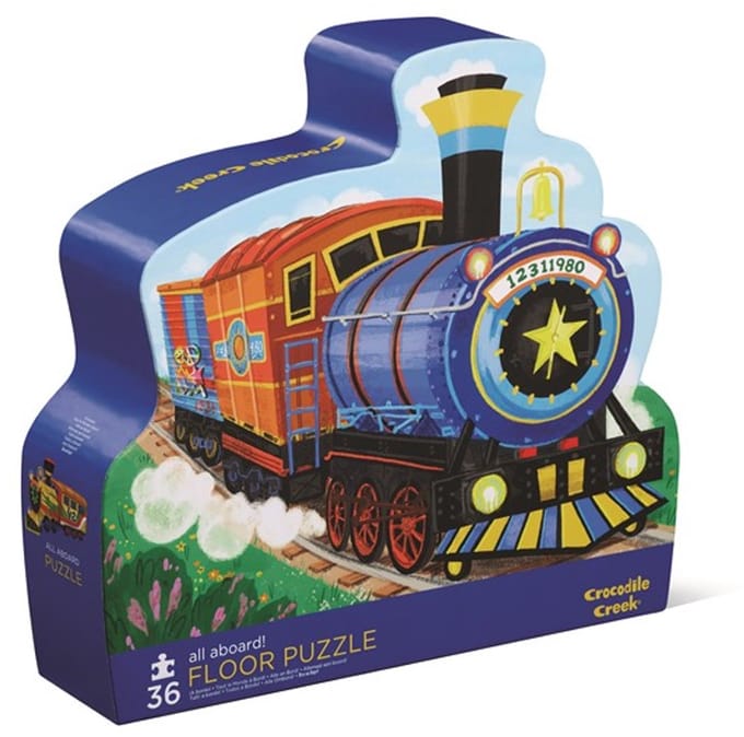 Trein puzzel - Crocodile Creek