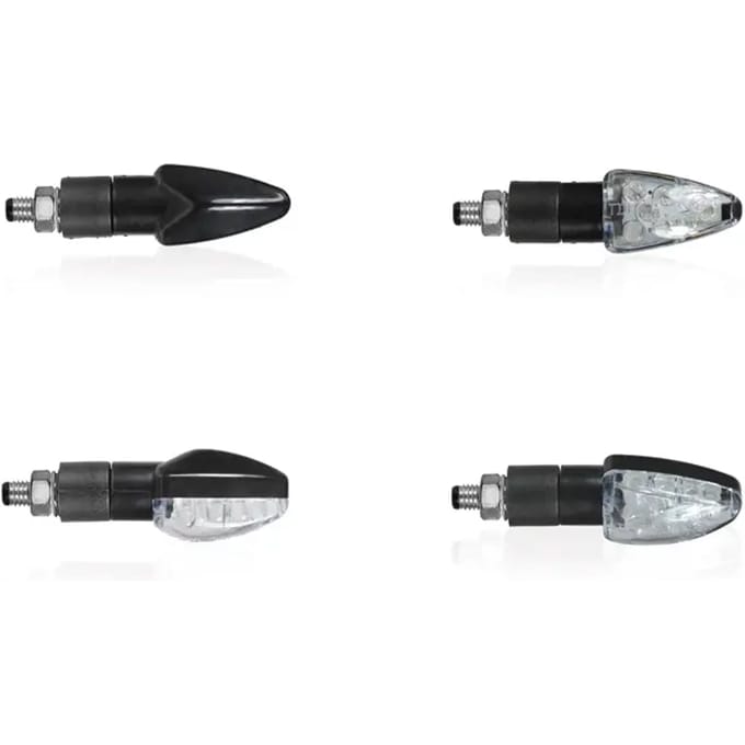 Motorfiets geleide knipperlichten Chaft Focus