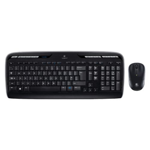 Logitech MK330 Draadloos Combo - US - Keyboard and mouse set - Engels (US international) - Zwart