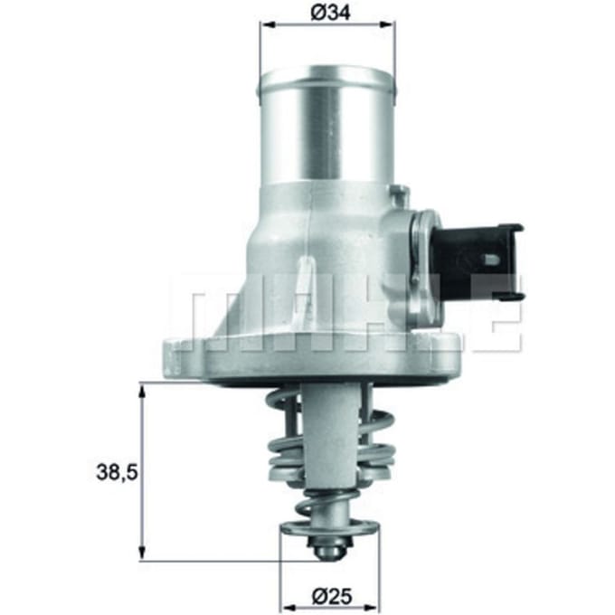 Thermostaat, koelvloeistof MAHLE TM 41 105