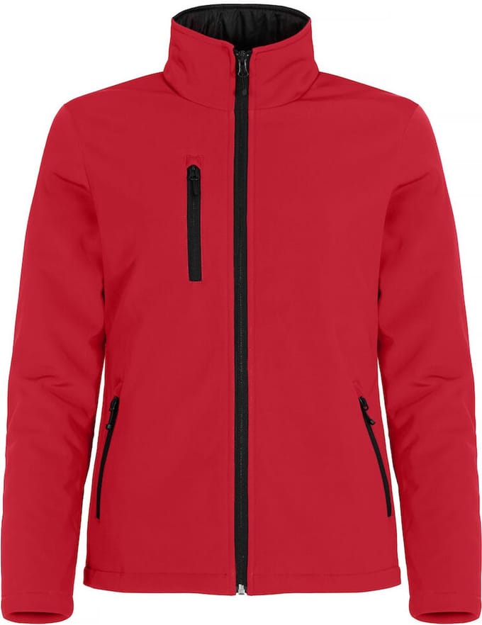 Clique Padded Softshell Jacket Women 0200957 - Rood - 40/L