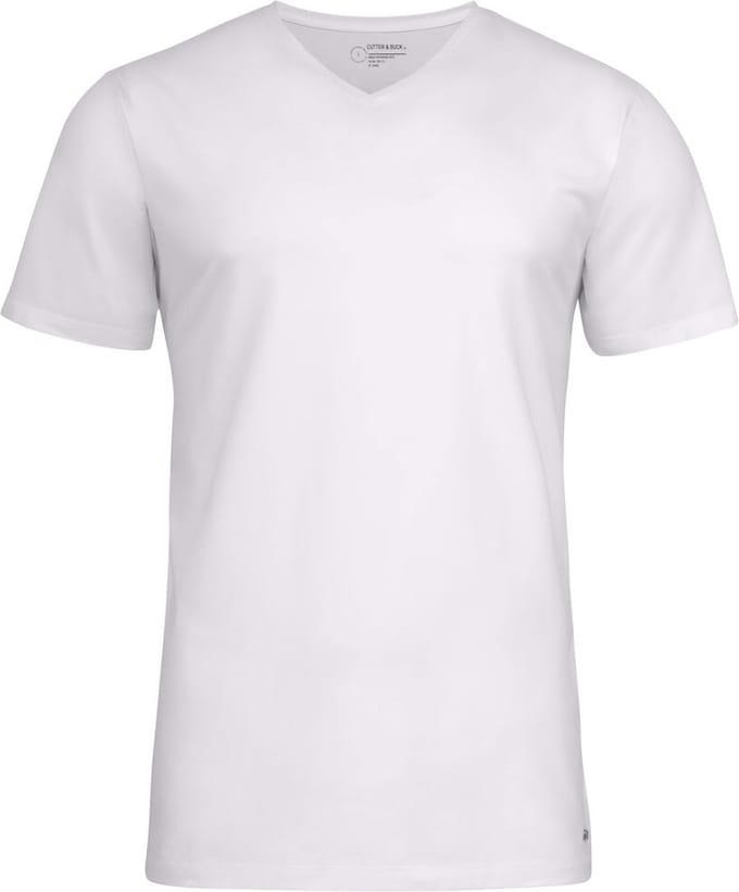 Cutter & Buck Manzanita T-shirt Heren 353404 - Wit - M