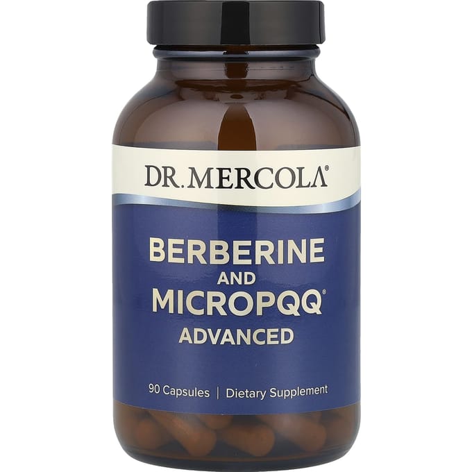 Dr. Mercola - Berberine and MicroPQQ Advanced - 90 capsules