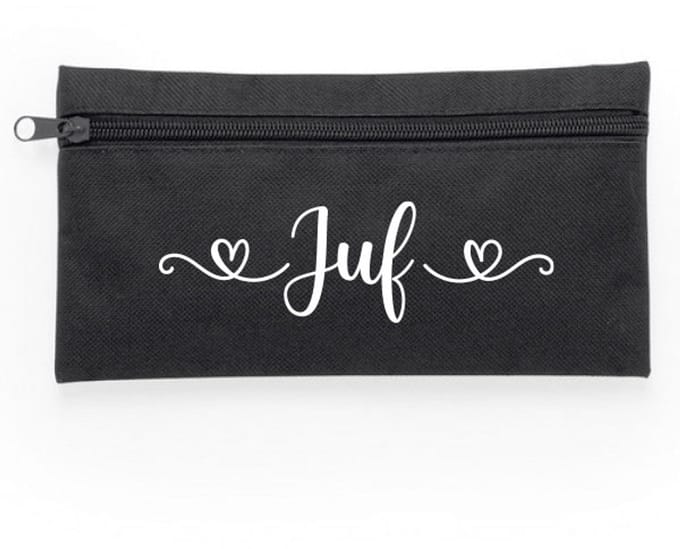 Etui juf - cadeau juf - pennenzak - juffendag - einde schooljaar - juffen en meesters