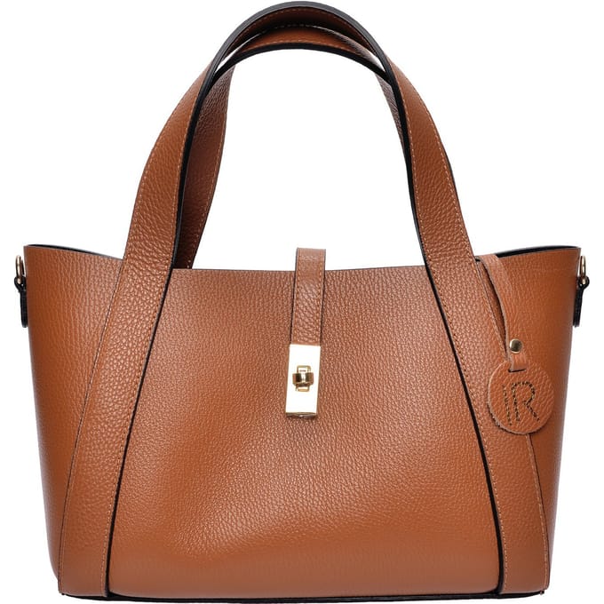 Isabella Rhea Brown Rundleer Tas
