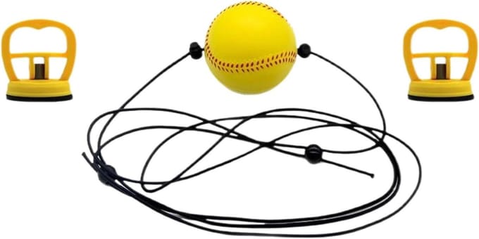 Boks Reactie Bal - Trainingsbal Stoten - Reactietraining Verbeteren - Aanpasbare Zuignapbevestiging - 11.2cm Breed - Niet gespecificeerd