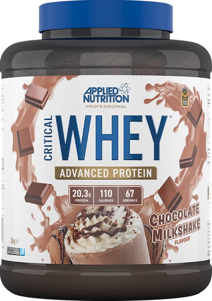 Protein Poeder - Critical Whey - 2000 g - Applied Nutrition - 2000 g Chocolade