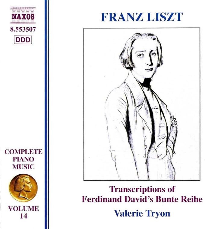 Valerie Tryon - Liszt: Piano Music 14 (CD)