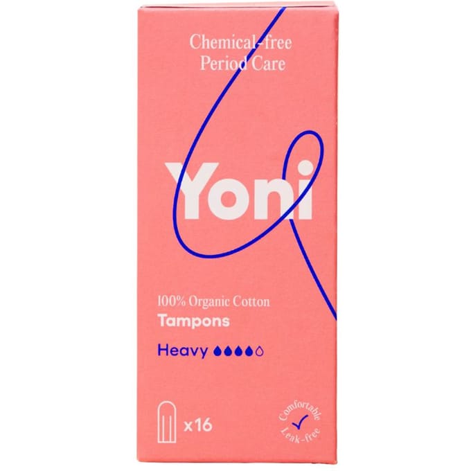 Yoni Tampons - Heavy - Biologisch Katoenen - 16 stuks
