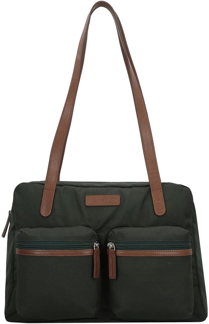 Greenburry Emily Schoudertas 35 cm - Dames - grün