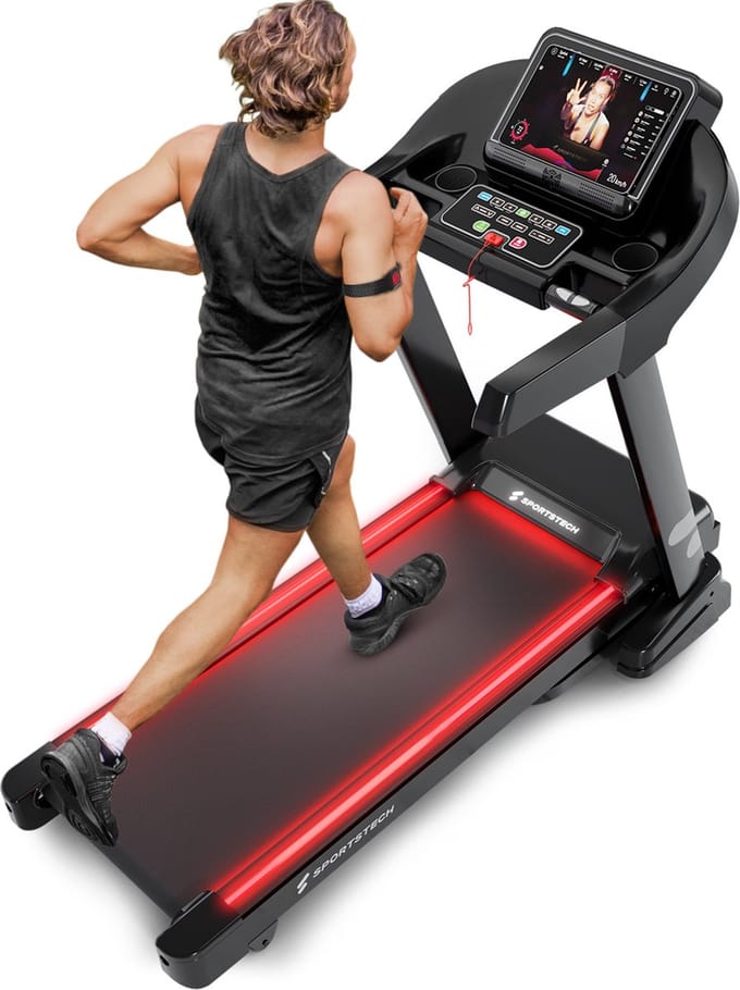 Sportstech F37s Loopband – 20 km/u – 15% Helling – Inklapbaar