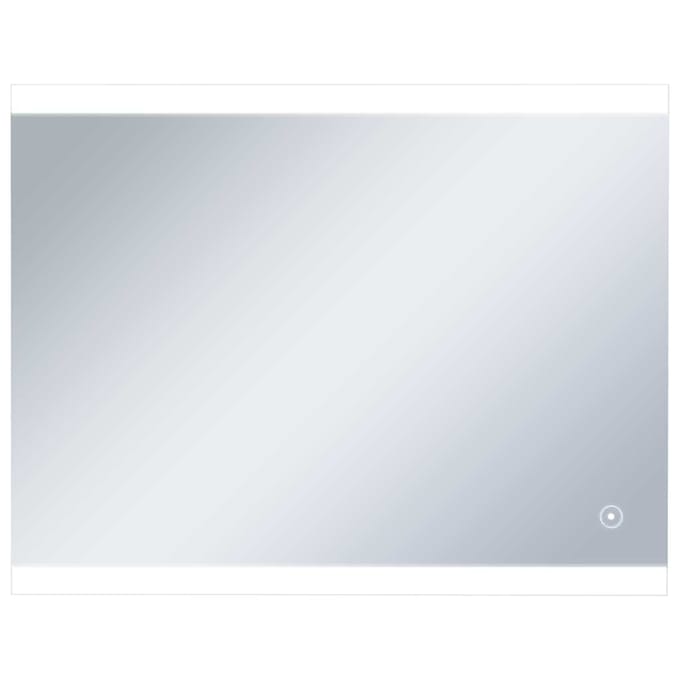 VidaXL LED-wandspiegel voor de badkamer met aanraaksensor 80 x 60 cm