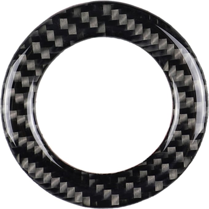 Logo de Volant Style Carbone noir