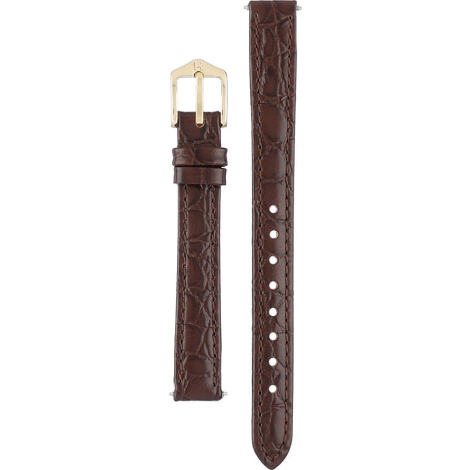 Hirsch 12302810-1-11 Crocograin Horlogeband