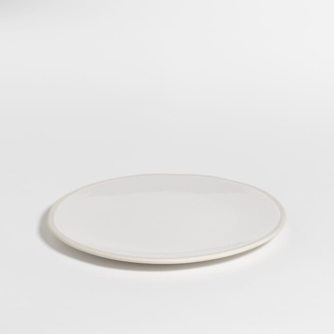 The Table Amsterdam Atelier Dinerbord - Milk - Ø26 cm - Wit