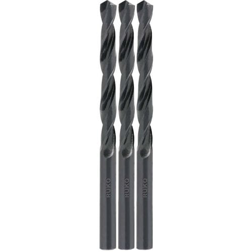 RUKO 206012 HSS Metaal-spiraalboor 1.2 mm Rollenwals DIN 338 Cilinderschacht 3 stuk(s)
