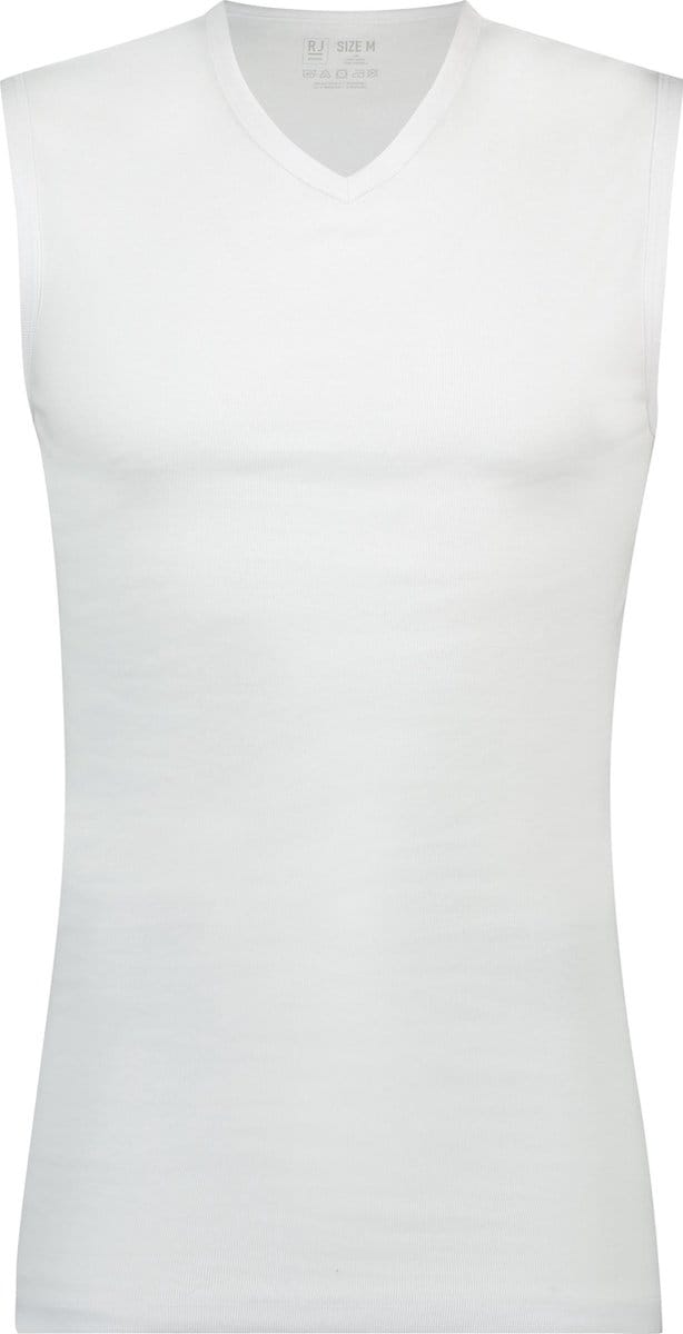 RJ Everyday 2-Pack Hemd V-Hals Zwolle Wit L