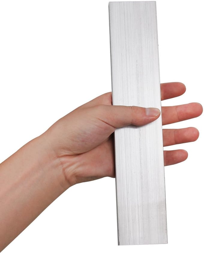 Vierkante Aluminium Staven 16mm 50mm 254mm - 6061 Aluminium Platte Plaat