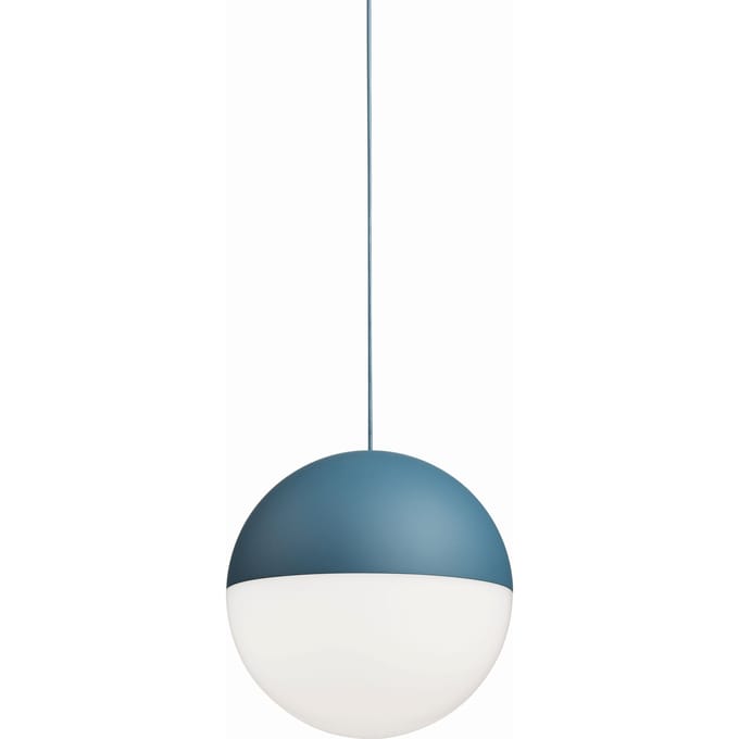 Flos String Light Sphere touch dim Hanglamp - blue - Rosette - 12 m