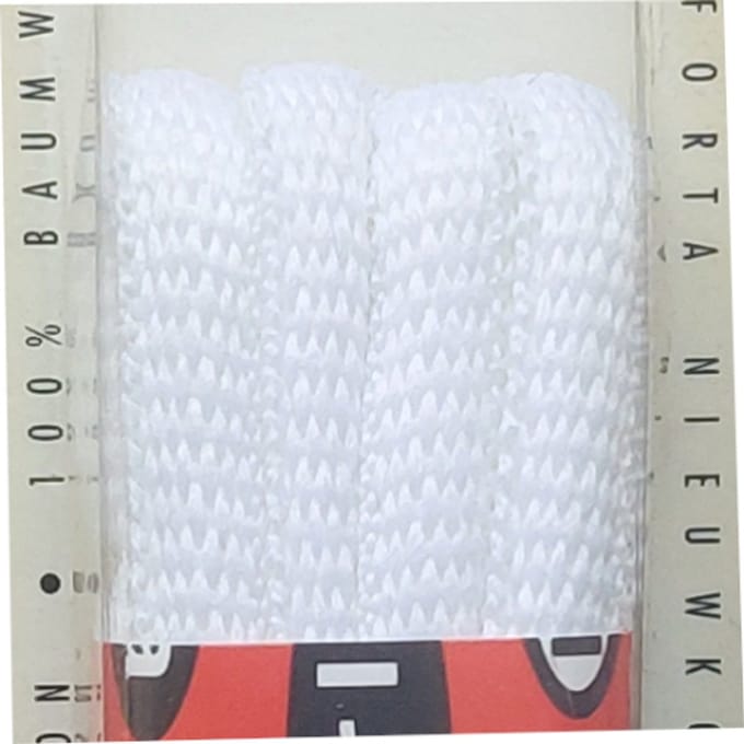 Marla Veter - Wit - Ovaal - Rond - Lengte 90 cm - Dikte 6 mm - Schoenveter