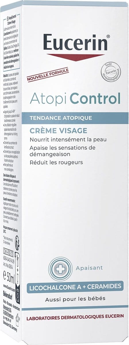 Eucerin AtopiControl Kalmerende Gezichtscrème - 50 ml