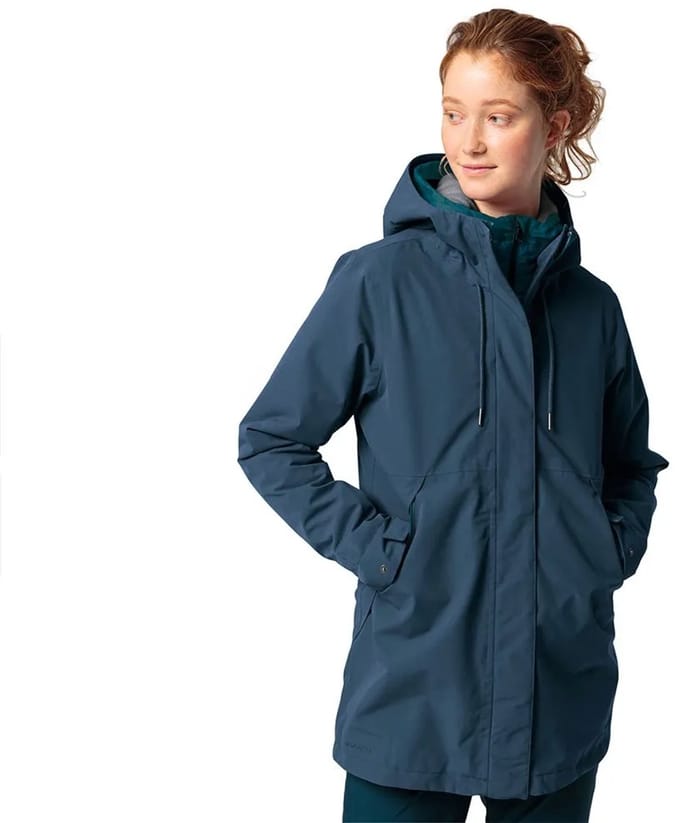 Vaude Coreway 3-in-1 Parka Blauw 40 Vrouw