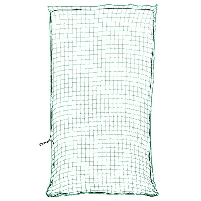 vidaXL - Aanhangwagennet - elastisch - touw - 4,5x2,5 - m - polypropeen - groen