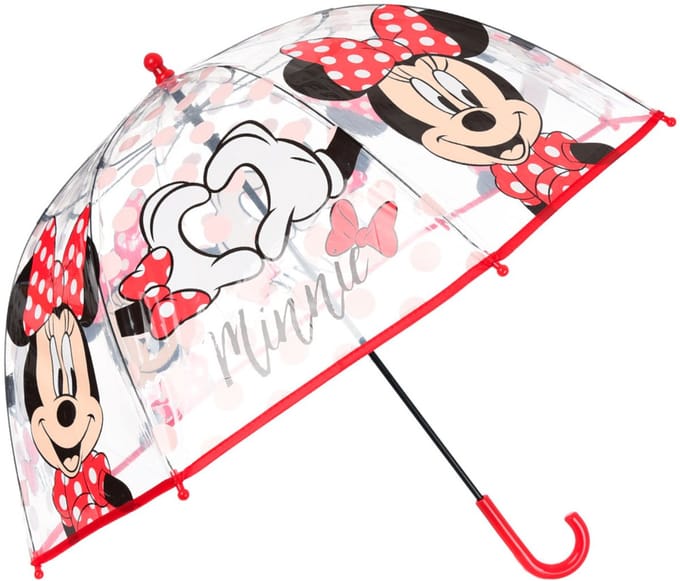 Disney Minnie Lovely transparante kinderparaplu Ø72 cm