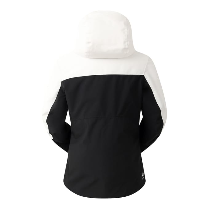 Dare 2B Dames/Dames Iced Waterdichte Ski jas (Reiger Wit/Zwart)