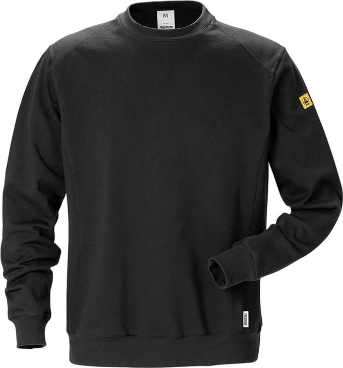 Fristads ESD-sweatshirt 7083 XSM Zwart