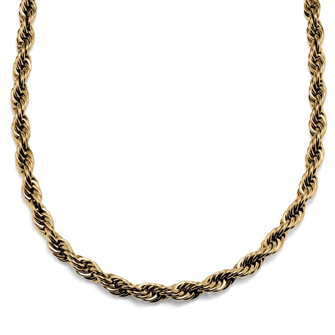 Collin Amager Goudkleurige 10 mm Touwschakelketting