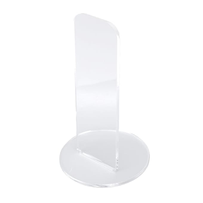 Support de Gant de Boxe Acrylique Transparent Vertical Présentoir de Gant de Boxe Baseball pour Salle de Sport Bureau à Domicile white
