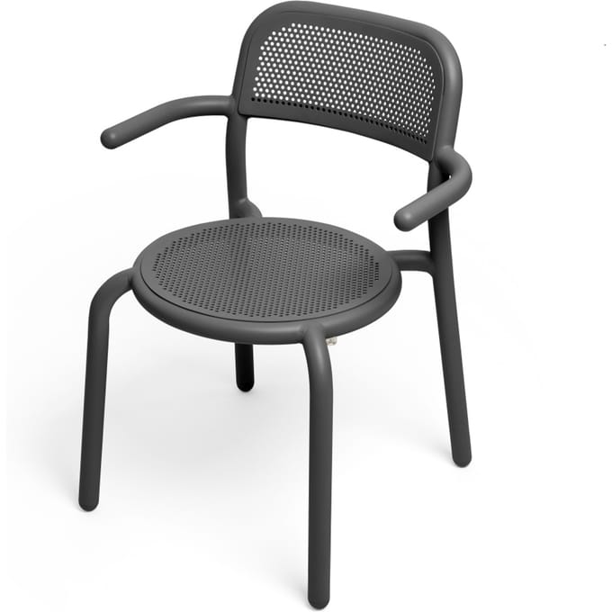 fatboy Toní Armleunstoel - Anthracite - set van 4