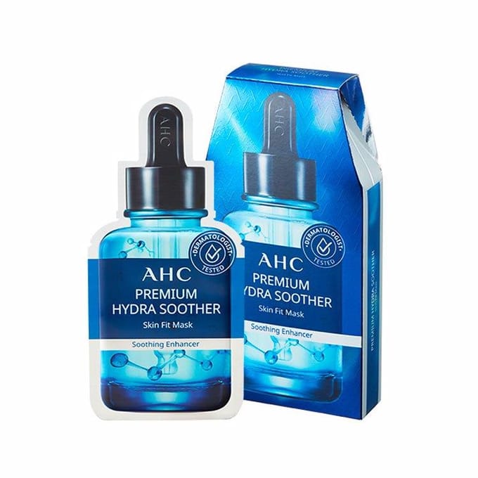 AHC hyaluronzuur hydraterend masker (4e generatie Deep Blue Mask) hyaluronzuur