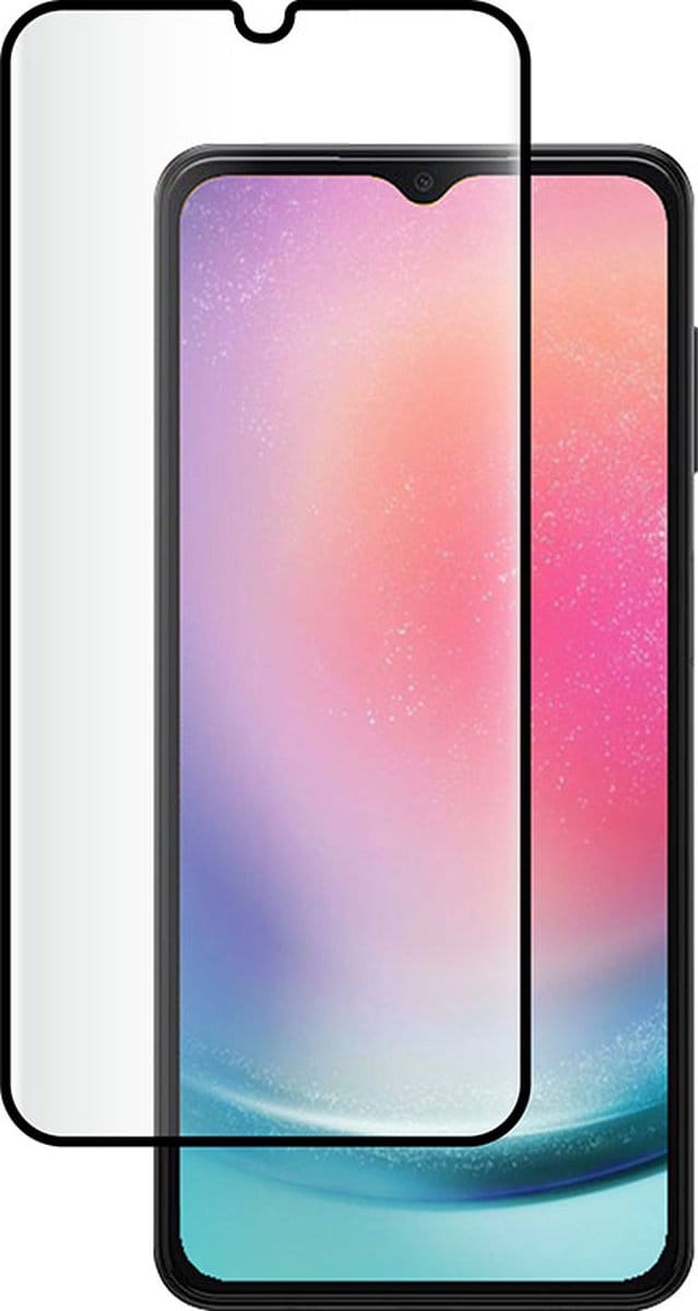Bigben Connected, Screenprotector geschikt voor Samsung Galaxy A25 - Tempered Glass (incl. SmartFrame), Transparant