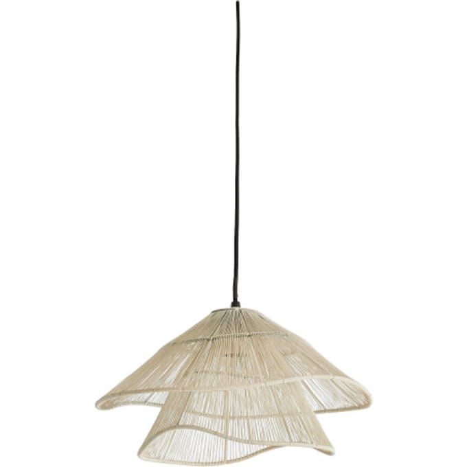 Light & Living - Hanglamp ALAMEDA - Ø36x29cm - Wit